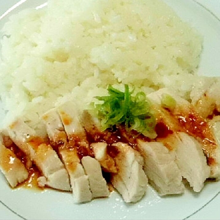 スチーム・クッカーで作る、海南チキンライス!